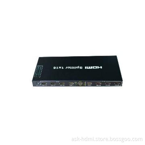 support 3D 1*16 hdmi splitter out 1080P